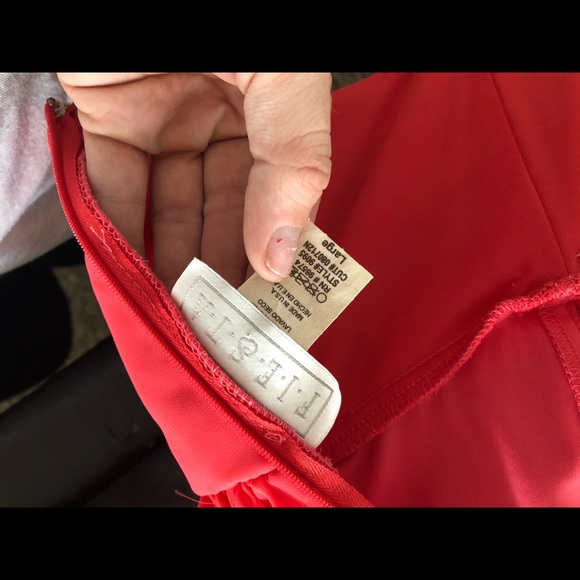 High Low Strapless Dress - Picture 2 of 2